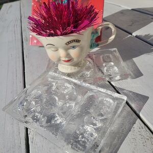 Vintage Kosta Boda Set of 2 ~ Pipe or Cigar Holder Ashtray ~ MCM ~ SEE NOTE!